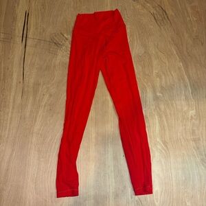Aerie Vibrant Red Leggings